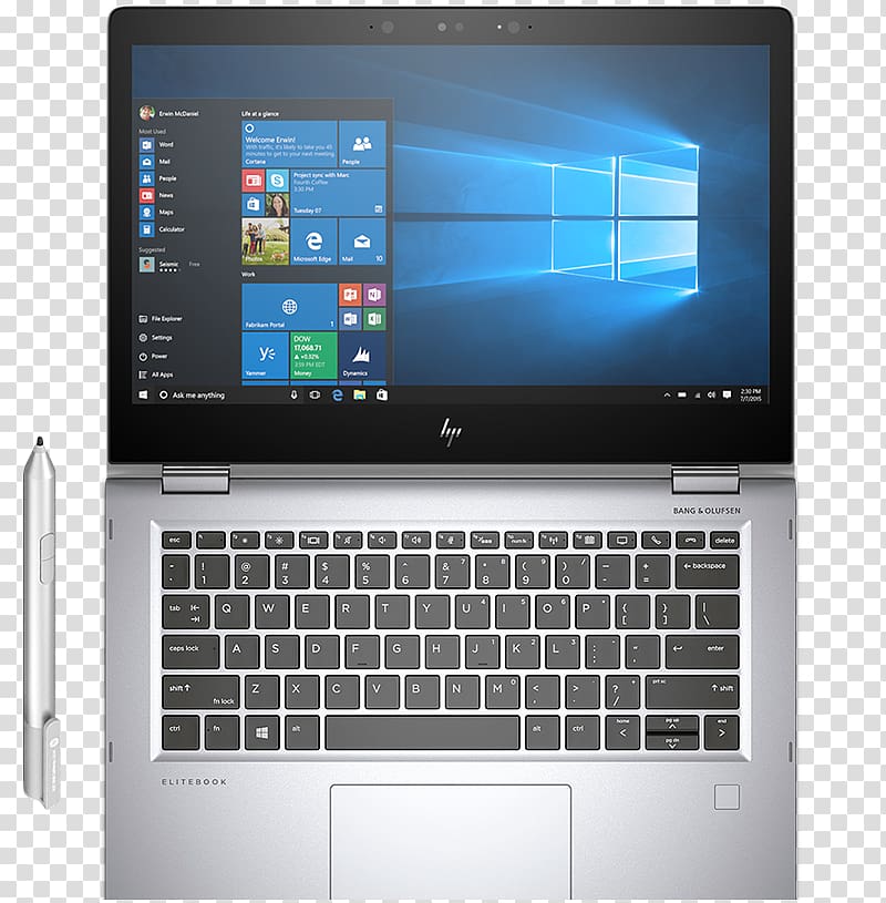 Laptop HP EliteBook Hewlett-Packard HP Pavilion Intel Core i5, Laptop transparent background PNG clipart