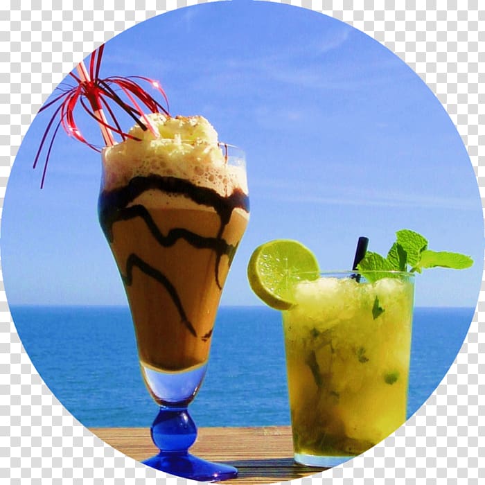 Sundae Cocktail garnish Ice cream Piña colada, Malibu Beach transparent background PNG clipart