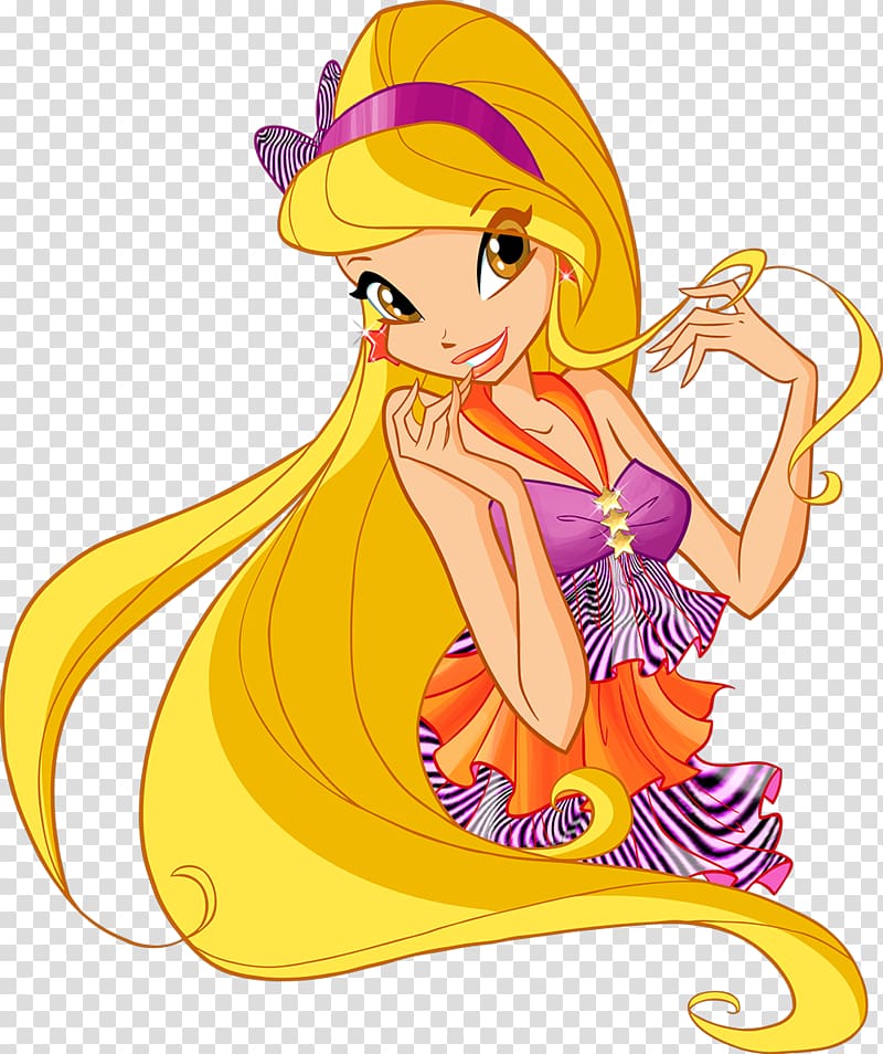 Stella Bloom Aisha Musa Flora, winx transparent background PNG clipart