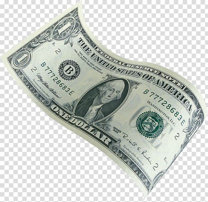 United States Dollar United States one-dollar bill Dollar sign , banknote transparent background PNG clipart