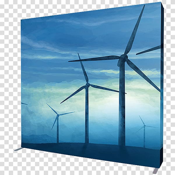 Wind turbine Wind machine Stretch fabric Energy, Singular They transparent background PNG clipart