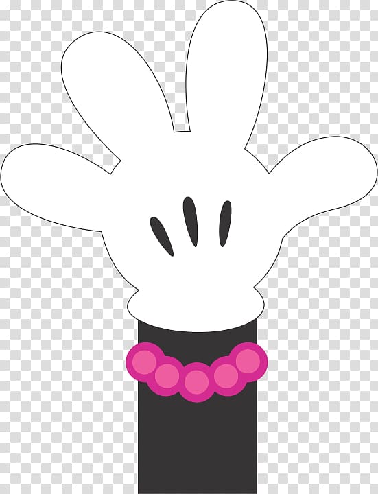 Minnie Mouse Mickey Mouse Finger , minnie mouse transparent background PNG clipart