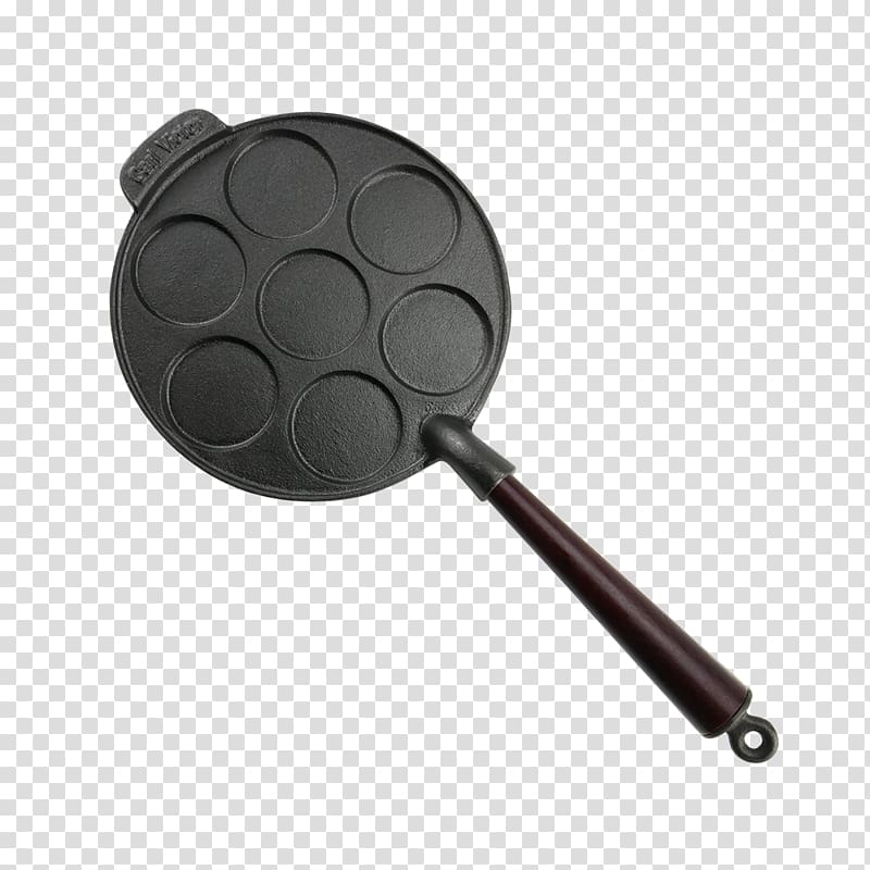 Frying pan Cast iron Polytetrafluoroethylene Pancake Cast-iron cookware, frying pan transparent background PNG clipart