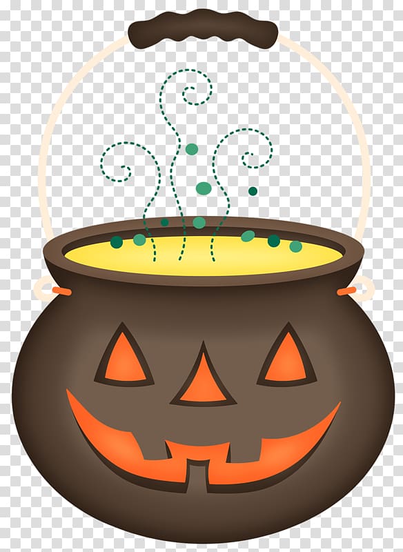 Cauldron Jack-o'-lantern witch Hexenkessel , witch transparent background PNG clipart