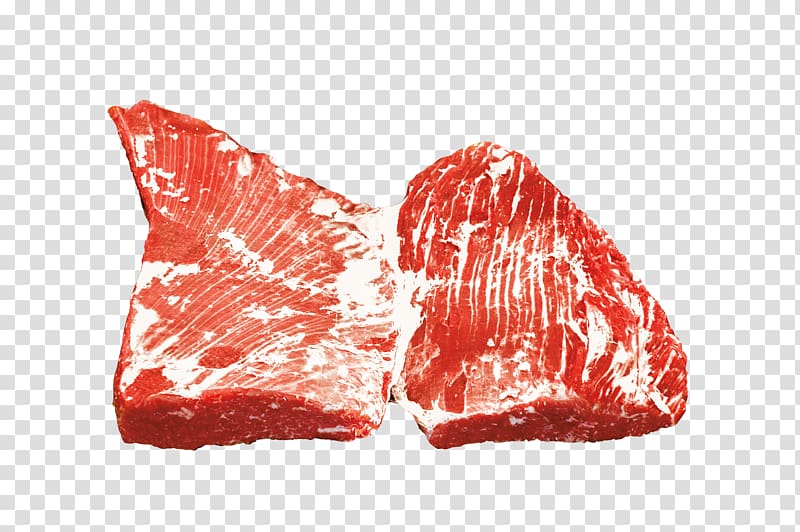 Ribs Red meat Blade steak Beef, raw beef transparent background PNG clipart