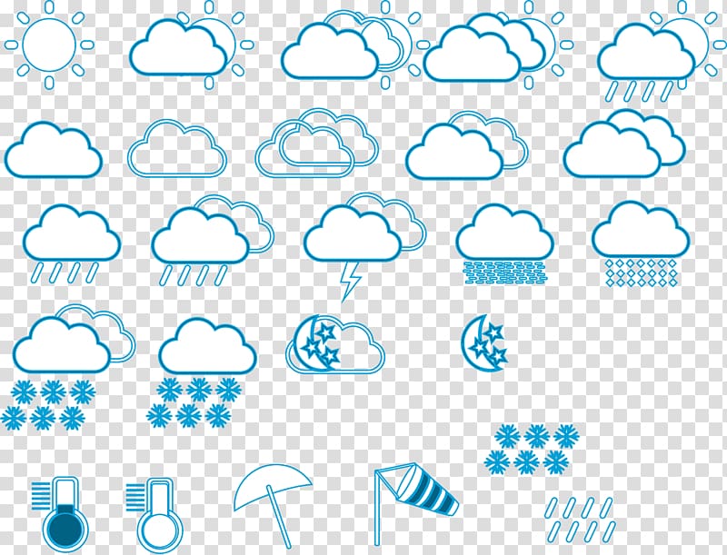 Graphic design Brand Pattern, Weather forecast icon transparent background PNG clipart