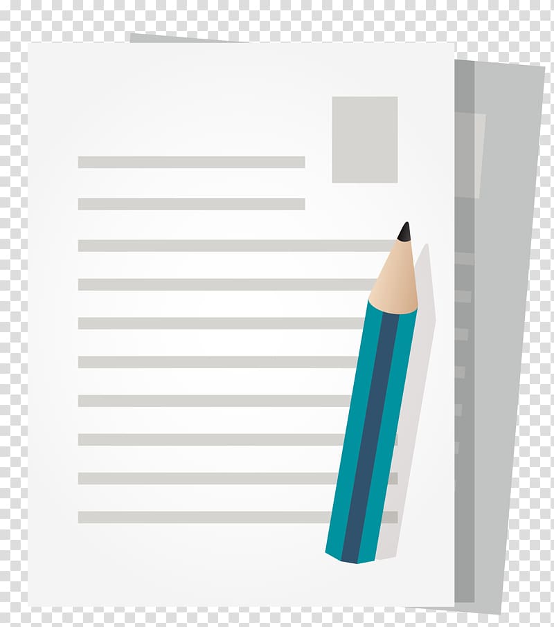 Paper Pencil, pen and paper transparent background PNG clipart