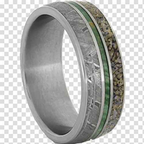 Titanium ring Wedding ring Jewellery Tungsten carbide, Meteorite transparent background PNG clipart