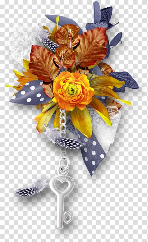 Floral design Flower Ornament , Flowers on the key transparent background PNG clipart