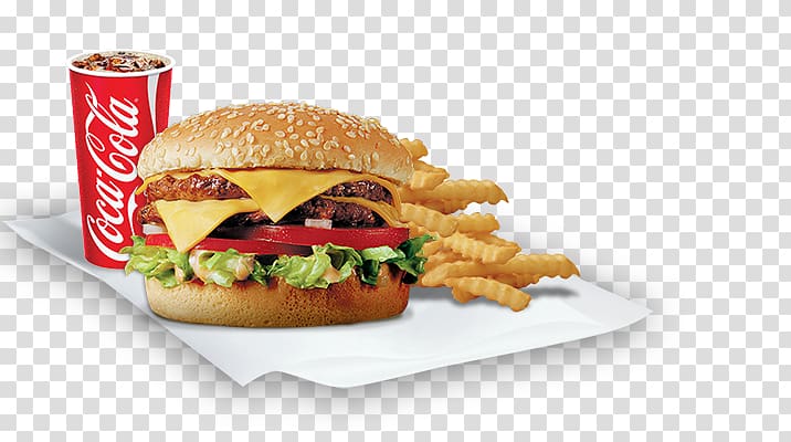 French fries Cheeseburger Fast food Whopper Hamburger, Food combo transparent background PNG clipart