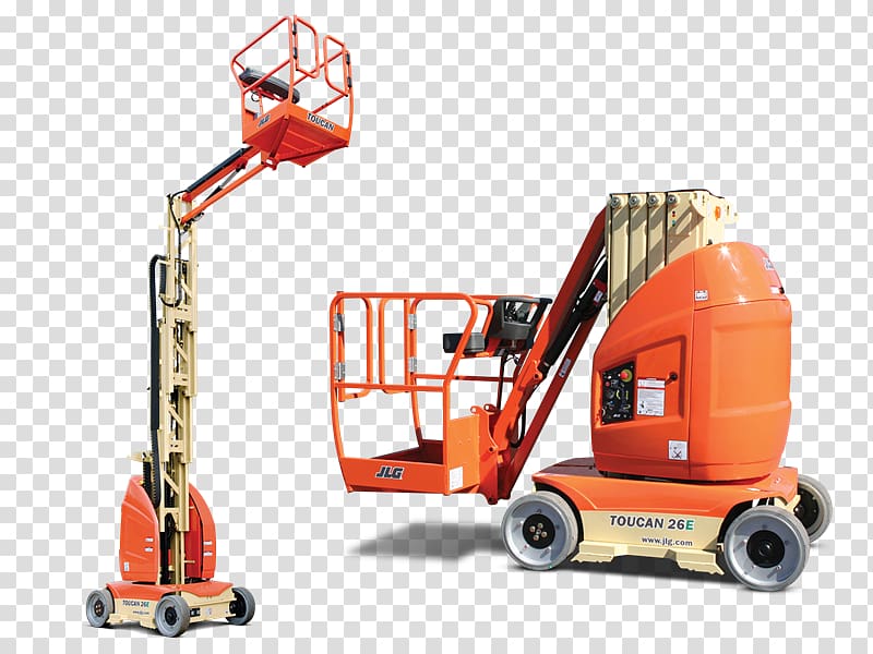 JLG Industries Aerial work platform Telescopic handler Elevator Heavy Machinery, others transparent background PNG clipart