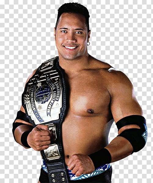 Dwayne Johnson WWE Championship WWE Intercontinental Championship Attitude Era, dwayne johnson transparent background PNG clipart