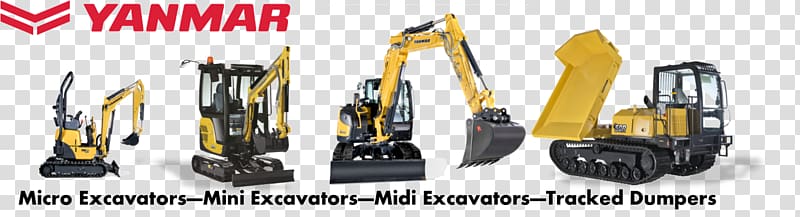 Heavy Machinery Excavator Architectural engineering Yanmar, excavator transparent background PNG clipart