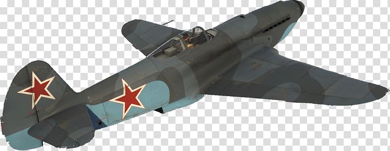 Polikarpov I-16 Radio-controlled aircraft Airplane Model aircraft, War Thunder transparent background PNG clipart