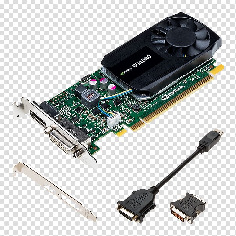 Graphics Cards & Video Adapters NVIDIA Quadro K420 NVIDIA Quadro K620 PNY Technologies, nvidia transparent background PNG clipart