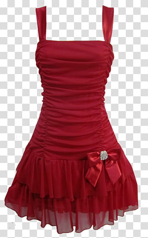 Dress Red Clipart transparent PNG - StickPNG