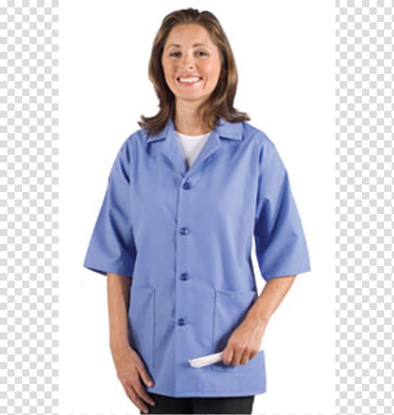 Smock-frock Lab Coats Sleeve Apron Uniform, male nurse transparent background PNG clipart