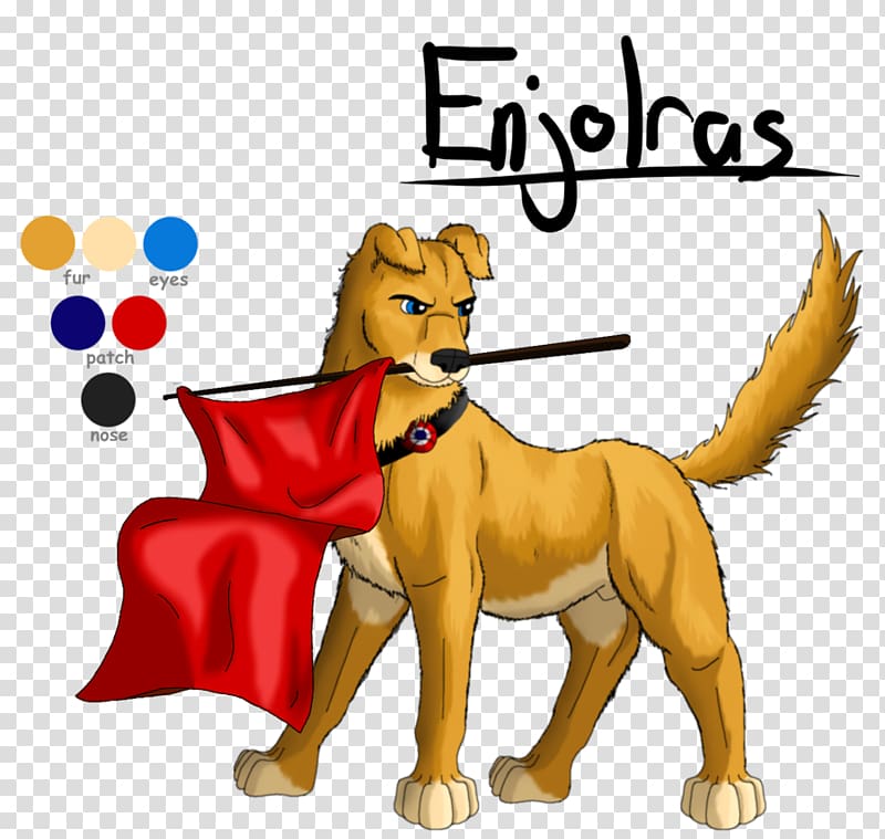 Puppy Enjolras Éponine Marius Pontmercy Cosette, puppy transparent background PNG clipart