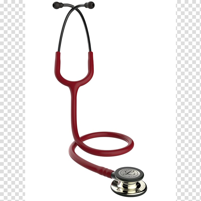 Stethoscope Burgundy Welch Allyn Medicine Pediatrics, stethoscope transparent background PNG clipart