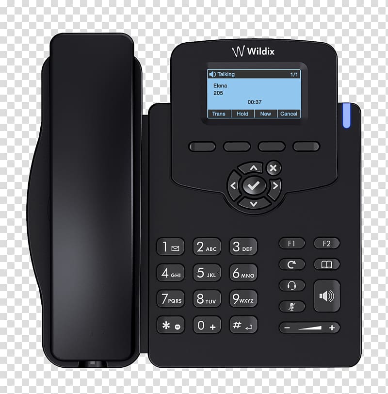 Unified communications Telephone Voice over IP VoIP phone Wildix, videoconference transparent background PNG clipart