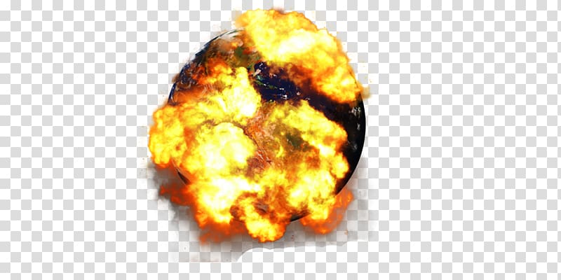 Earth Planet Icon, Planet explosion transparent background PNG clipart