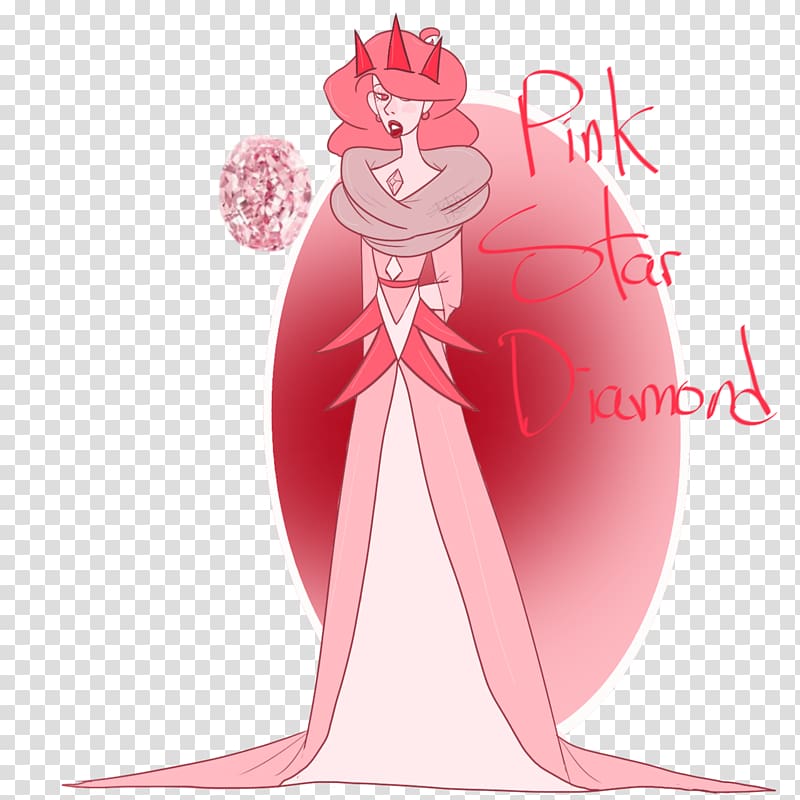 Pink Star Pink diamond Sapphire Gemstone, gems transparent background PNG clipart