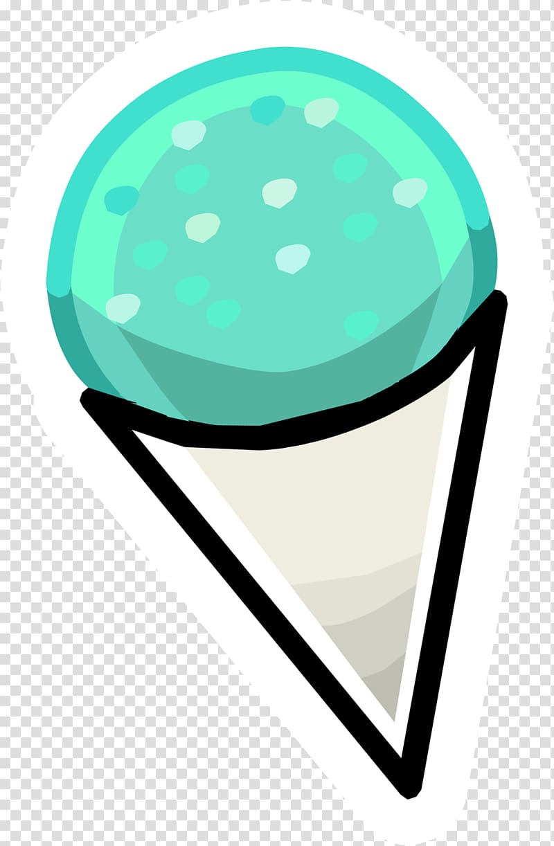 Ice cream Club Penguin Snow cone Shaved ice, Snow Cone transparent background PNG clipart