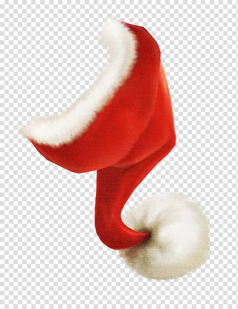 Santa Claus Christmas Hat, Christmas red hat transparent background PNG clipart