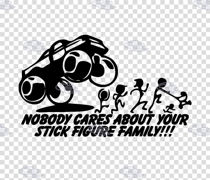 Decal Sticker Stick figure Family Car, Running Stick transparent background PNG clipart