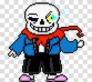 Sans - Exe - Custom Sans Sprite Pixel Art Maker - Free Transparent