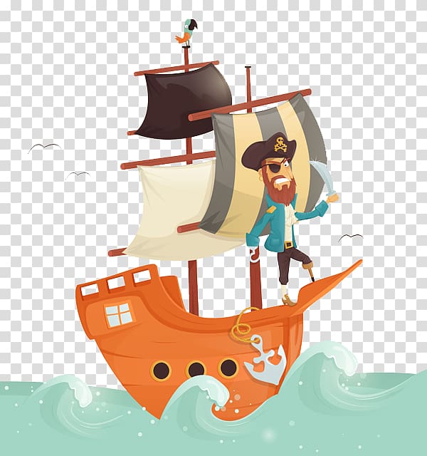 Visual arts Drawing Illustrator Illustration, Games with wind pirate ship transparent background PNG clipart