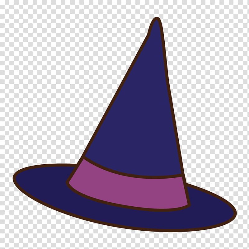 Hat Halloween Illustration witch Magician, transparent background PNG clipart