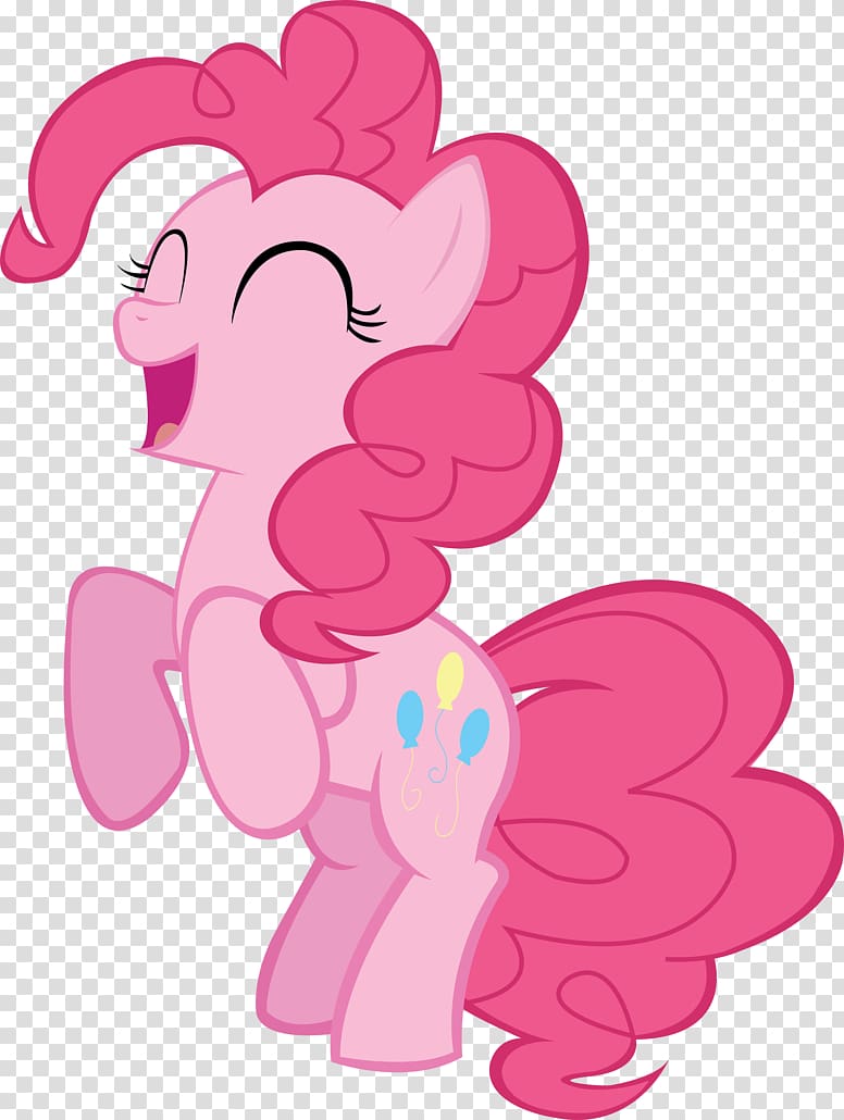 Five My Little Pony characters illustration, Pinkie Pie Rainbow