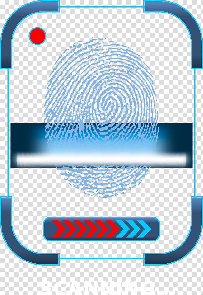 fingerprint scanner logo, Fingerprint Euclidean Icon, fingerprint science and technology transparent background PNG clipart