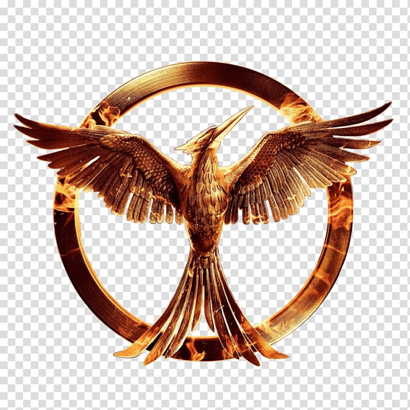 Hunger Games Catching Fire symbol, The Hunger Games Symbol Logo transparent background PNG clipart