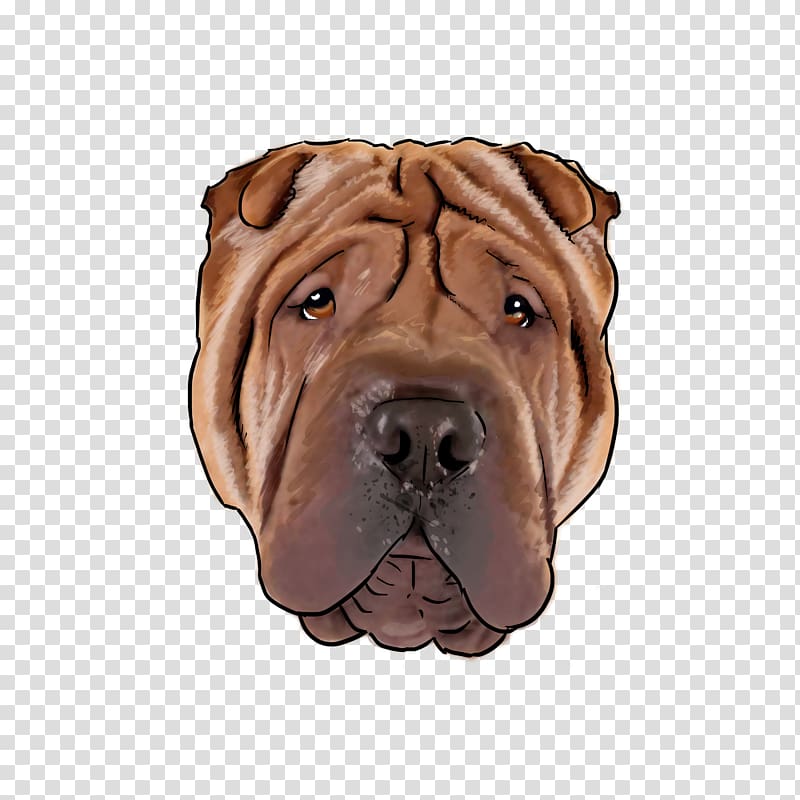Shar Pei Dog breed Chow Chow Puppy German Shepherd, puppy transparent background PNG clipart