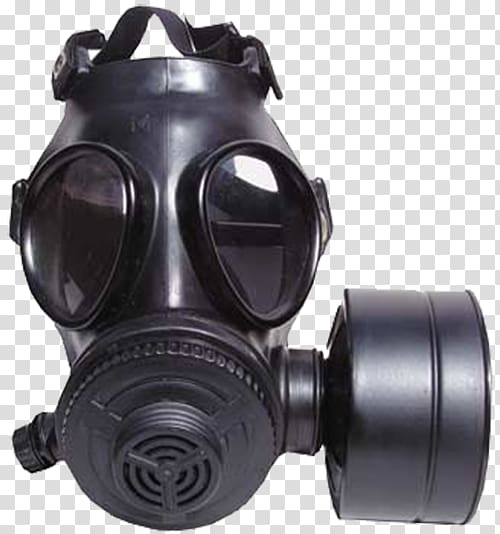 Gas mask Respirator Military, Real gas masks transparent background PNG clipart