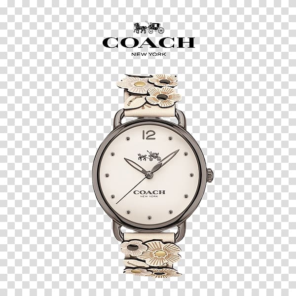 Watch strap Watch strap Leather Coach New York, coach store transparent background PNG clipart