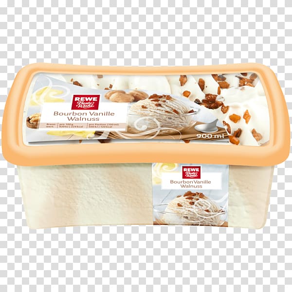 Ice cream REWE Group Vanilla Flavor, ice cream transparent background PNG clipart