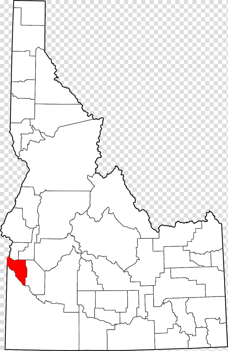 Elmore County, Idaho Idaho County, Idaho Bear Lake County, Idaho Kootenai County, Idaho Caribou County, Idaho, map transparent background PNG clipart