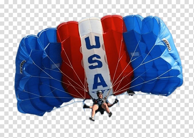 person paragliding , Parachute USA transparent background PNG clipart