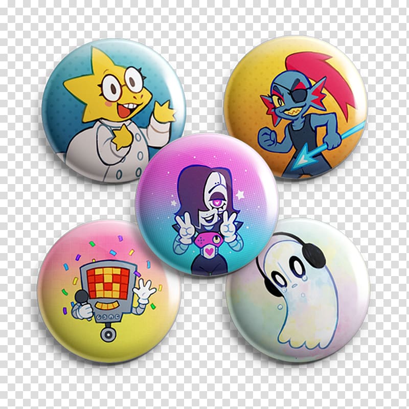 Pin Badges Undertale Nintendo Switch Lapel pin Button, Button transparent background PNG clipart