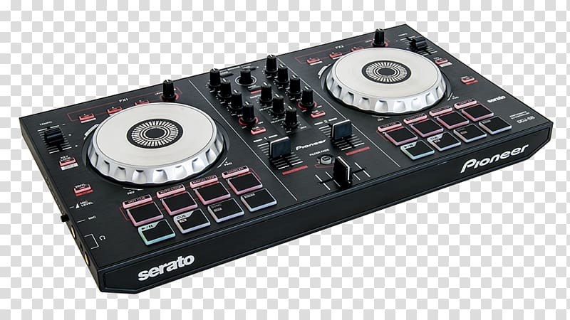 DJ controller Pioneer DJ Disc jockey Pioneer DDJ-SB Audio Mixers, Turntable transparent background PNG clipart
