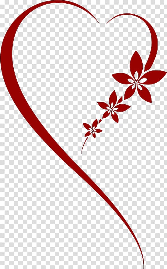 Desktop , Heart ribbon transparent background PNG clipart