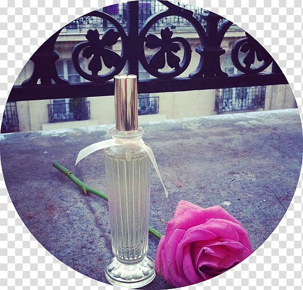 A women who doesn't wear perfume has no future. Glass bottle Eau de toilette Tuileries Garden, perfume creatives transparent background PNG clipart