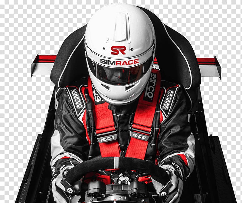 Sim racing Auto racing SimGear Simulation American Football Protective Gear, race driver transparent background PNG clipart