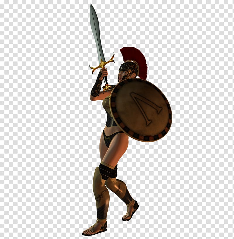 Headgear Profession, Warrior Woman transparent background PNG clipart