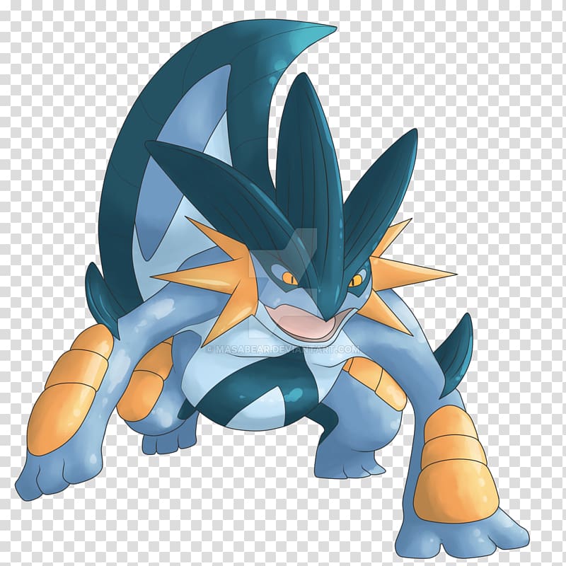 Pokémon Omega Ruby and Alpha Sapphire Pokémon X and Y Swampert Evolution Mudkip, others transparent background PNG clipart