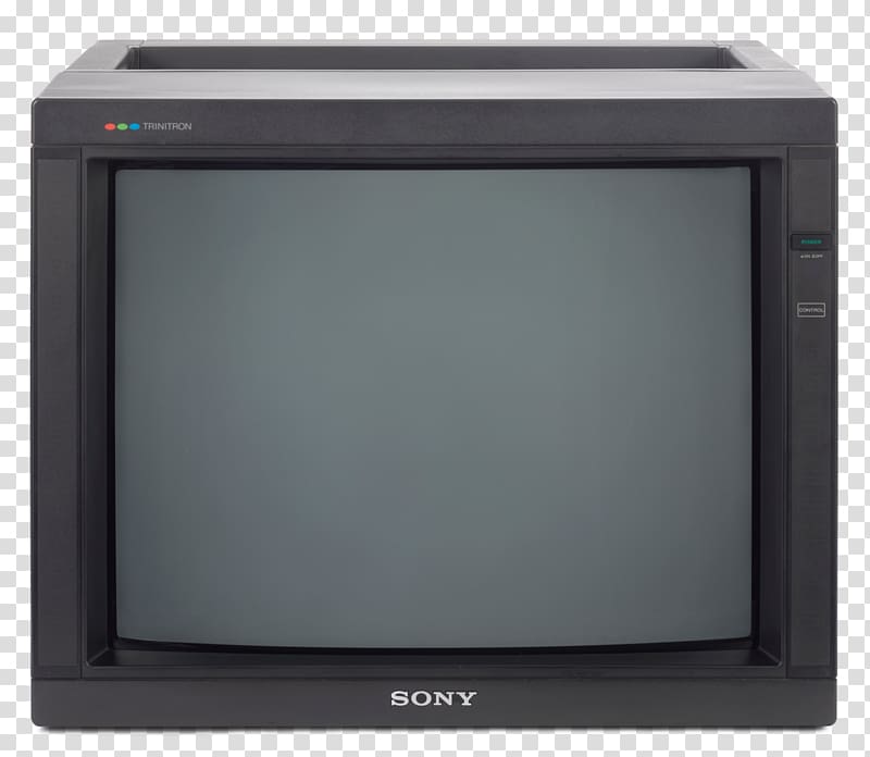 Cathode ray tube Television Trinitron Display device Sony, monitors transparent background PNG clipart