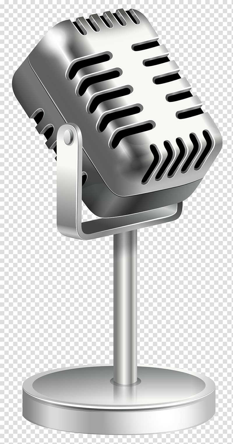 Microphone Music , retro transparent background PNG clipart